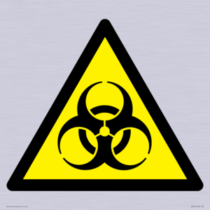 W009 Warning: Biological hazard